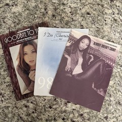 Vintage 90s Y2K Sheet Music Brandy 98 Degrees Michelle Branch Rock Pop Vocal