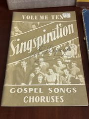 Huge Vintage Gospel Choir Songbook Lot Rodeheaver Low Voice Sacred Music