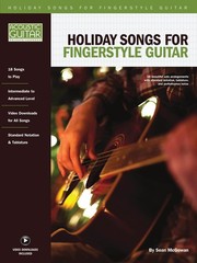 Holiday Songs for Fingerstyle Guitar Tab Christmas Sheet Music Book Online Video