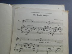 The Lord&rsquo;s Prayer – 1935 sheet music – Low Voice & Piano – by Albert Malotte