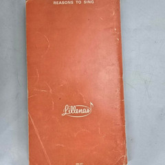 Reasons To Sing Piano Vocal Christian Youth Songbook Music Lillenas 1971 Vtg