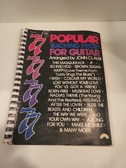 Popular Teaching Pieces For Guitar Book John Claus 1977 Spiral 220pg Sheet Music