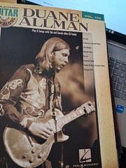 Hal Leonard Duane Allman Guitar PlayAlong Volume 104 (BookCD)