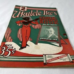 Vintage 1920 Ukulele Ikes Comic Song Book