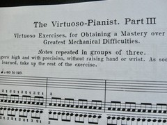 1928 HANON The Virtuoso Pianist; SCHIRMER&rsquo;S Musical Library 60 Exercises Vol 925