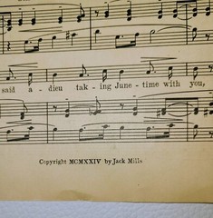 1924 Élégie Dubin Massenet Piano Voice Sheet Music National Antique