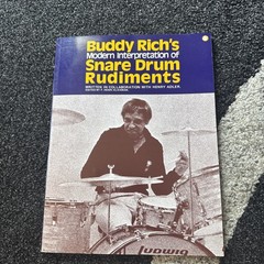 BUDDY RICH&rsquo;S MODERN INTERPRETATION OF SNARE DRUM RUDIMENTS JAZZ DRUMMING BOOK