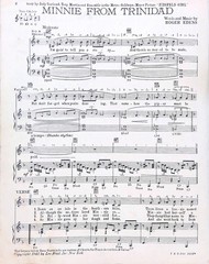 Minnie From Trinidad Sheet Music Ziegfeld Girl Judy Garland 1941 Film British UK
