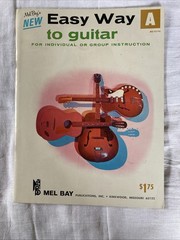 Lot of 4 Guitar Books Instruction Books Hy White Alfred Mel Bay