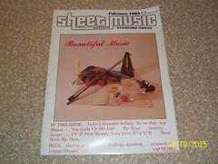Lot of 9 Sheet Music Magazine All 1982 – 1983 Back Issues
