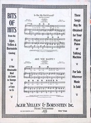Dream Kisses Sheet Music Joe Rines M. K. Jerome Jack Yellen 1927 Fox Trot