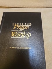 Songs for Praise and Worship Planner Edition Word Sheet Music Christian HC Large