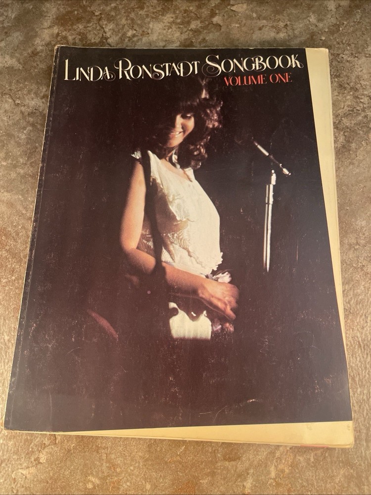 Linda Ronstadt Songbook Volume One 1976 Vintage Piano Vocal Guitar 15 Songs
