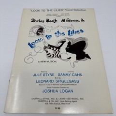 Vtg 1963 « Look To The Lilies » Broadway Vocal Selection Piano First Performance