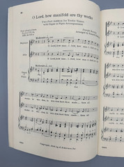 Vintage 1940 Schirmer&rsquo;s Two-Part Chorus for Junior Choir or Female Voices