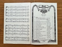 1959 Sacred Choral Sheet Music They That Know Thy Name SATB Glarum Wood #753