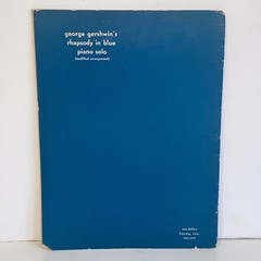 Vintage 1940 George Gershwin&rsquo;s Rhapsody In Blue Piano Solo Sheet Music