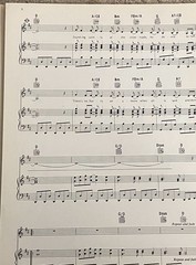 1982 WHEN ALL IS SAID AND DONE Sheet Music ABBA by Benny Andersson Bjorn Ulvaeus