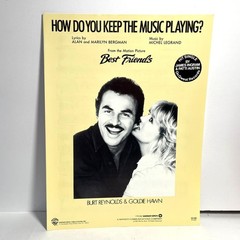 How Do You Keep The Music Playing Sheet Music From Best Friends 1982
