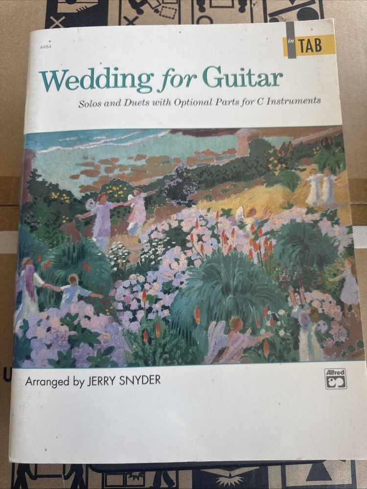Wedding For Guitar Solos Duets Optional Parts C Instruments In Tablature Tab