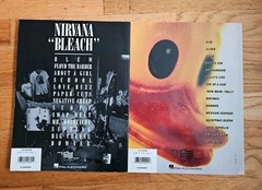 Nirvana Electric Guitar Song Books Hal Leonard Incesticide & Bleach