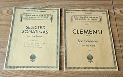 Schirmer&rsquo;s Library of Musical Classics Selected Sonatinas 1904 and Clementi 1941