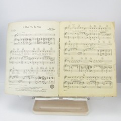 It Had To Be You Sheet Music from Show Business P/V/G 1944 Piano Guitar