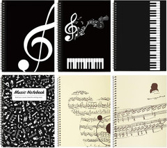 MAXCURY Blank Sheet Music Composition Manuscript Staff Paper Art Music Notebook
