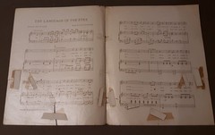 1904 The Language of the Eyes Vintage Piano Sheet Music by Lons Dinsmore
