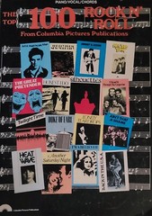 top 100 rock n roll songs Columbia pictures publication 1983 Piano Vocal Chords