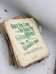 Large Archaic Antique Sheet Music / Book Lot (Unsorted)