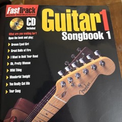(1997) Hal Leonard Guitar 1 with CD Included. Fast Track Music Instruction Book