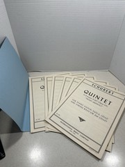 Schubert Quintet In “A” Major D. 667 Opus 114 “Trout Quintet” Piano,Violin Etc