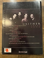 1997 GAITHER VOCAL BAND – SOUTHERN GOSPEL CLASSICS II Songbook Sheet Music pb