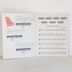 Vintage 1959 The Pointer System for Piano Book 2 Instruction Sheet Music
