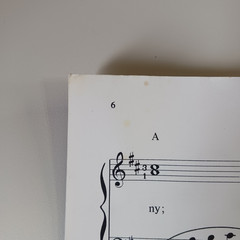 Whitney Houston « One Moment In Time » 1988 Piano & Vocal Sheet Music