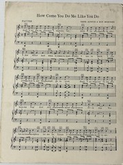 1924 How Come You Do Me Like You Do By Austin & Bergere Vintage Sheet Music Jazz