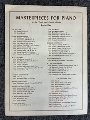 Alla Turca Sheet Music W. A. Mozart Century P. Solo 1702