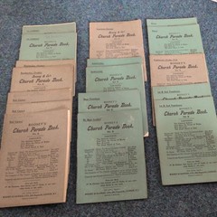 Boosey&rsquo;s Church Parade Book no 3 17 copies trombones baritone cornet brass band
