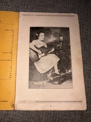 Lee Moore & Juanita 1940 Songs of Home & Hills Sheet Music Country Songbook VA