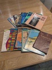 Huge Lot Vintage Sheet Music Books Piano Organ Vocal Guitar Hits 50s 60s 70s