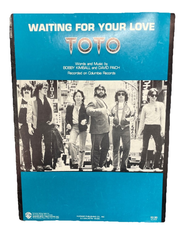 Waiting For Your Love Toto Sheet Music