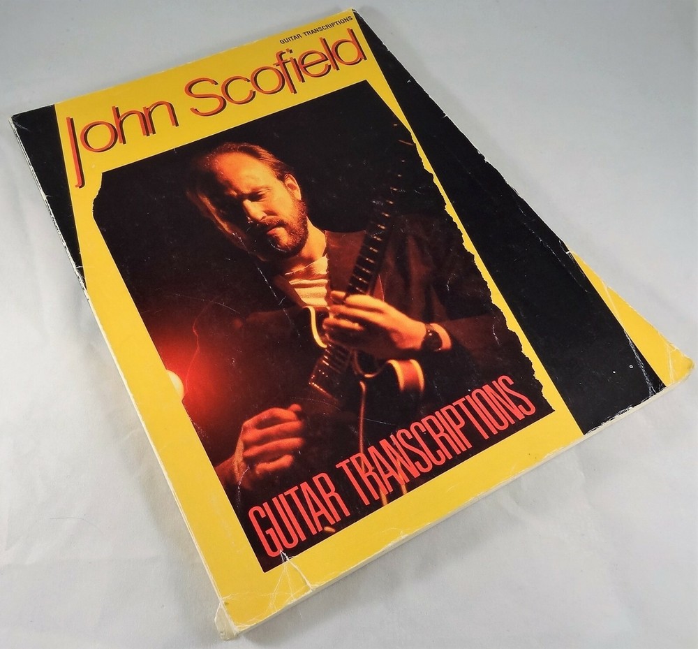 John Scofield Hal Leonard&rsquo;s Guitar Transcriptions, Very Rare, Decent Condition