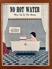 No Hot Water Way Up In The Bronx sheet music, 1924