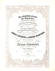 FRANZ SCHUBERT 2nd ed 1844/45 score DER TOD UND DAS MADCHEN – A. Diabelli p/v