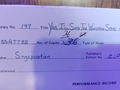 Yes, I&rsquo;ll Sing the Wondrous Story — SSATTBB Choral Anthem Lot (36 Copies) | Trad