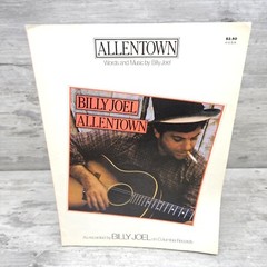 Billy Joel Allentown Sheet Music Lyrics Piano Vocal Guitar Cherry Lane Music Co.