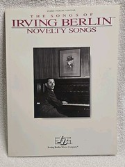 The Novelty Songs of Irving Berlin Songbook Piano Voice Guitar 1981 Lazy Funnies