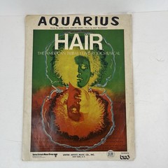 Vintage Sheet Music Lot Janis Joplin PeggyLee Elton John McCartney HAIR Rock 60s