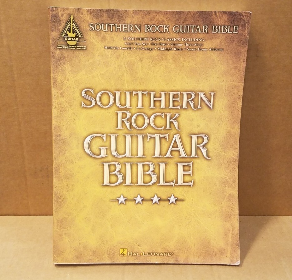 Southern Rock Guitar Bible Book Recorded Version Hal Leonard